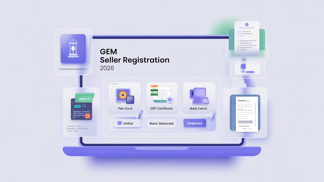 GeM Seller Registration Guide 2026: Step-by-Step Process, Benefits, Documents & Tips for Success - GeM Guide